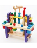 Дървена играчка, Работилница маса с инструменти